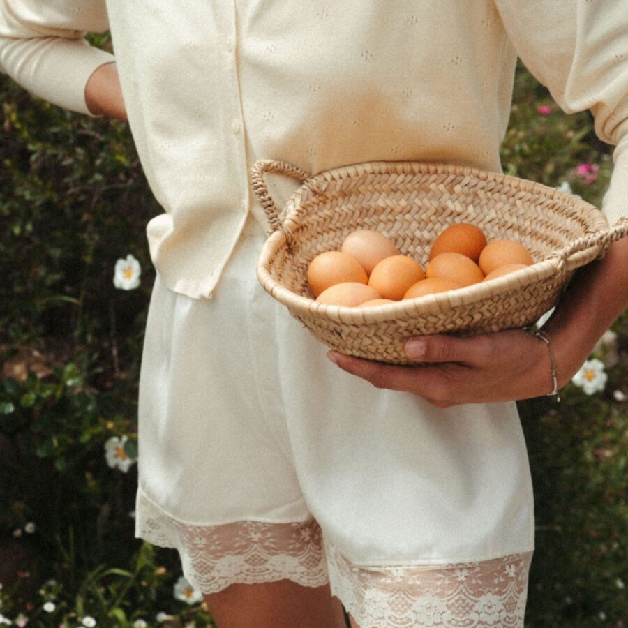 Marissa Boxer Short in Silky Cream