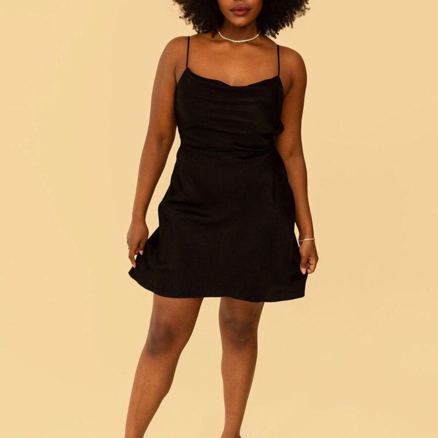 Zoe Dress in Black