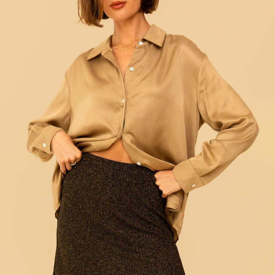 Chelsea Skirt in Black Sparkle